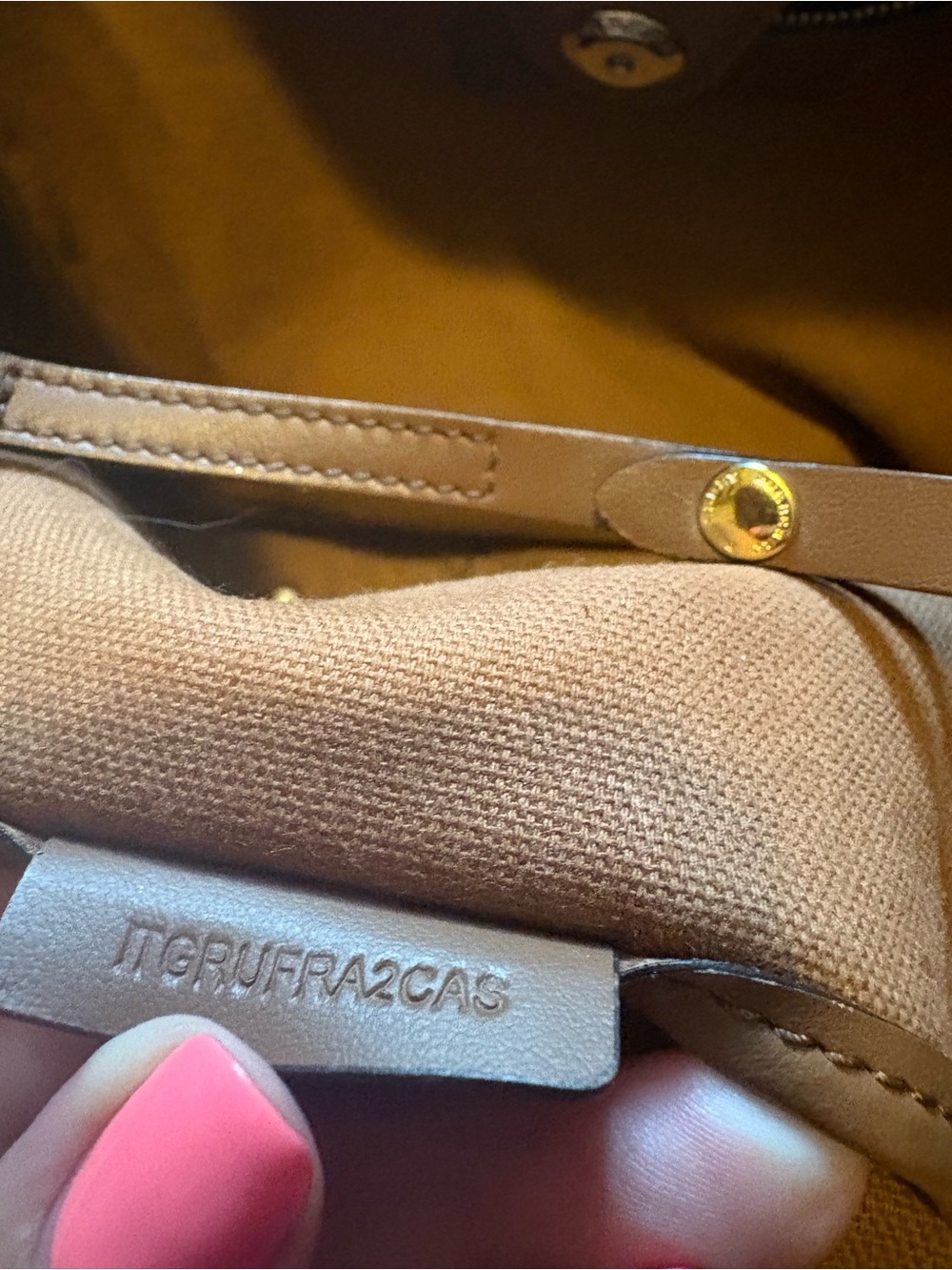 Burberry Tan and Red Check Shoulder Bag - Picture 15 of 15
